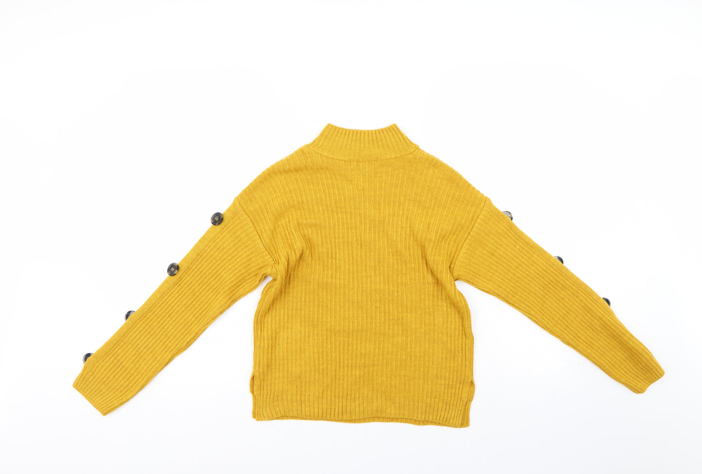Primark Womens Gold   Pullover Jumper Size 6