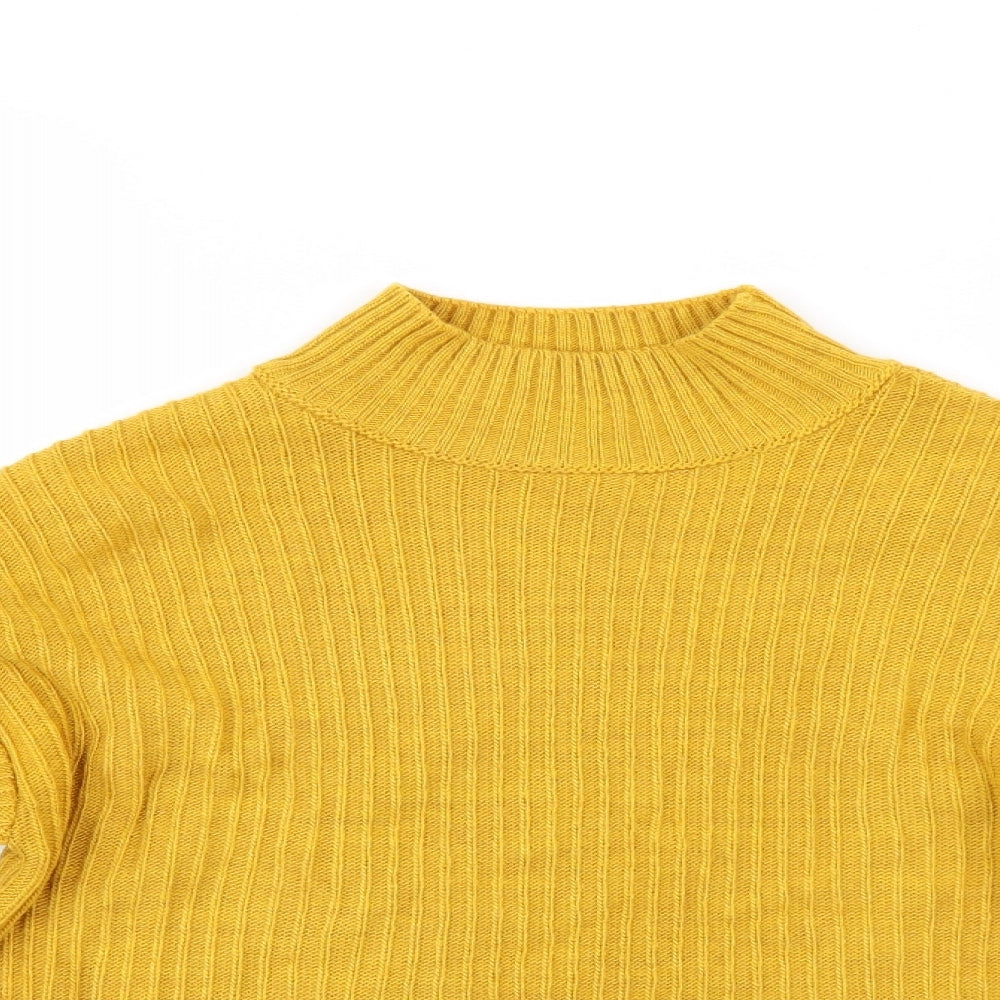 Primark Womens Gold   Pullover Jumper Size 6