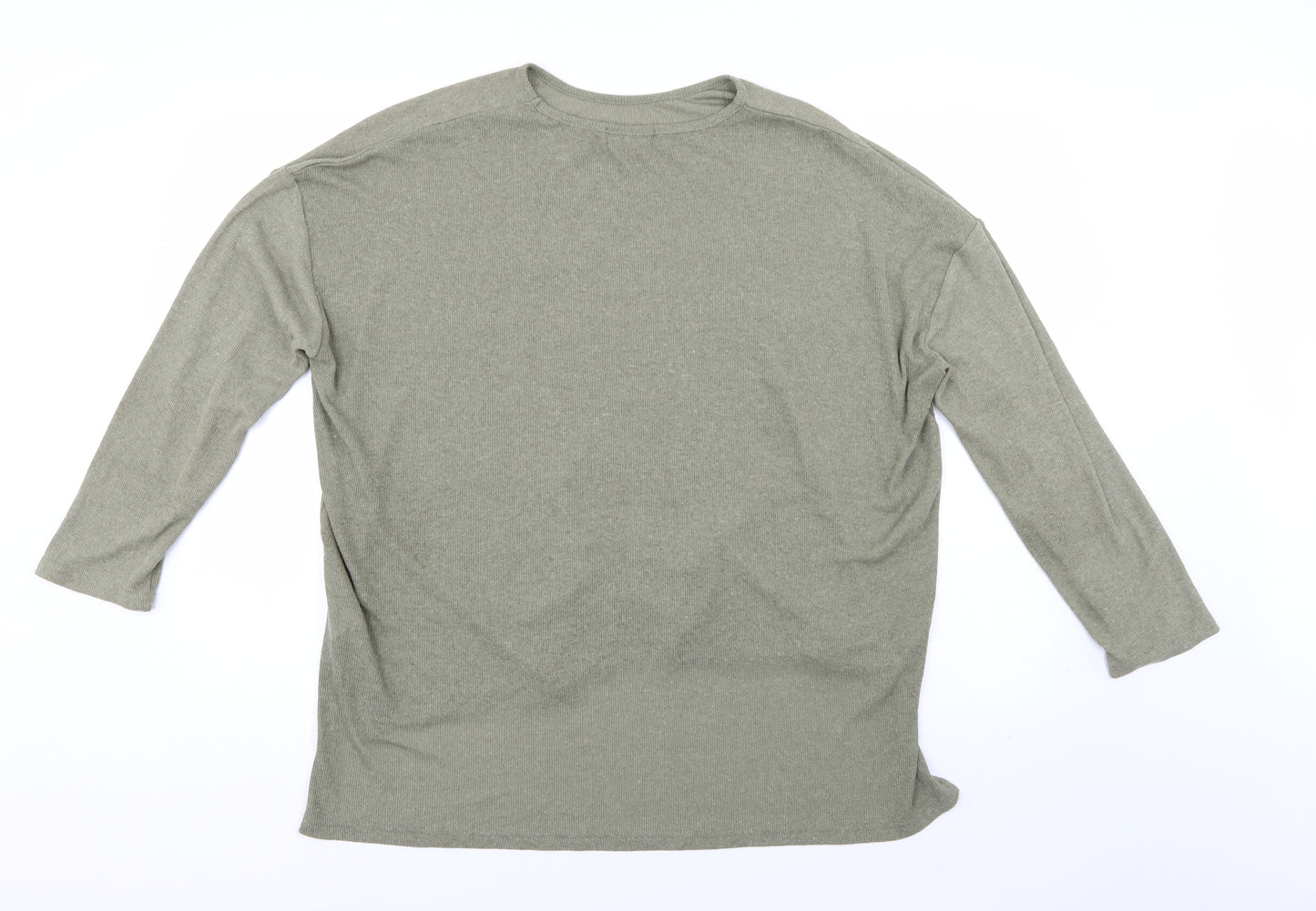 Primark Womens Green   Henley Jumper Size 16