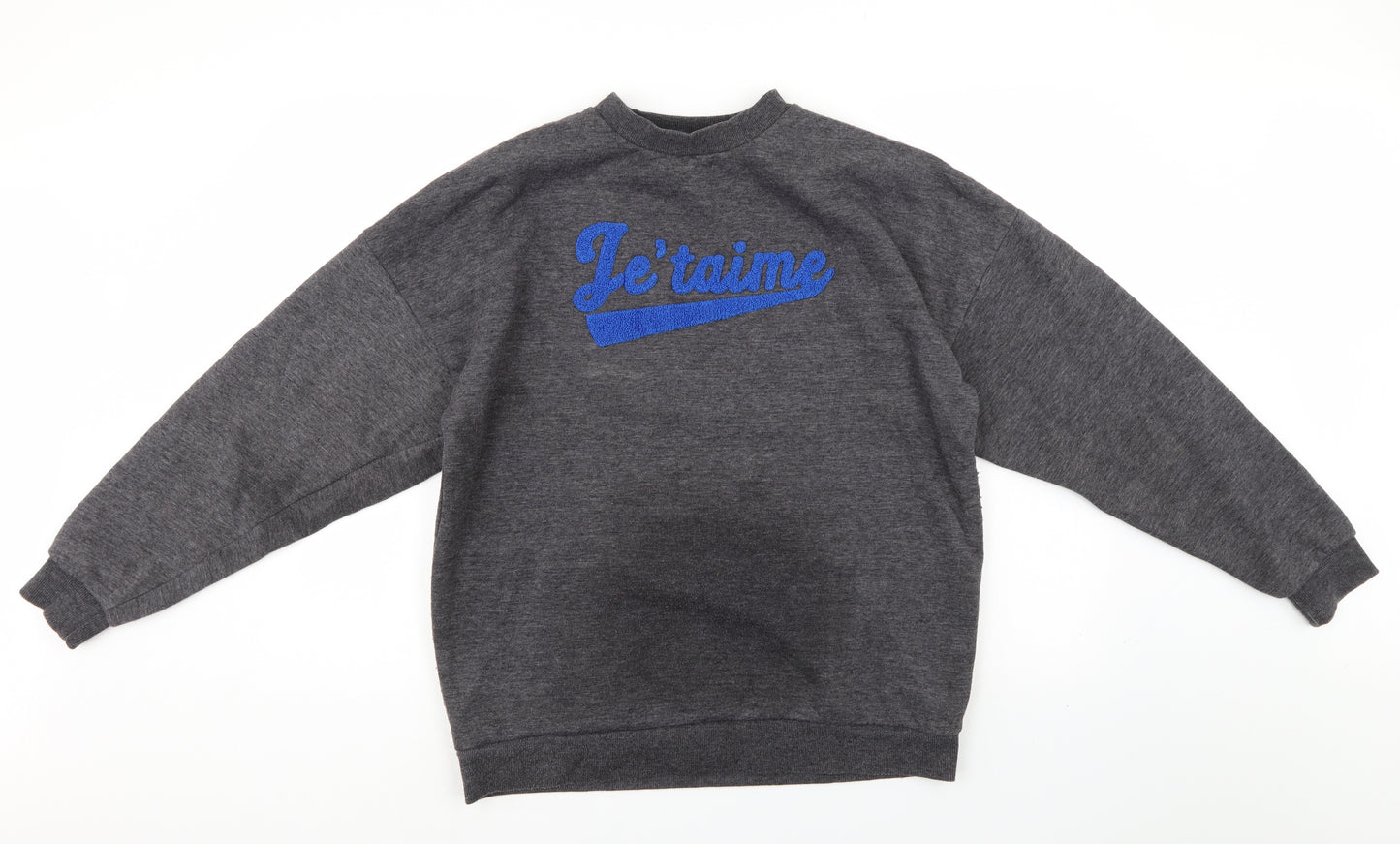 Primark Womens Grey   Pullover Sweatshirt Size 8