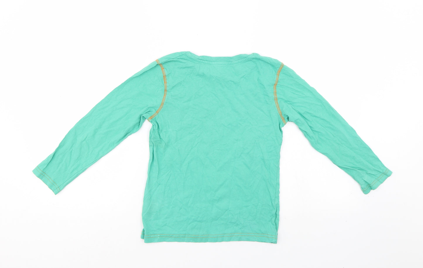 Preworn Girls Green   Basic T-Shirt Size 8-9 Years