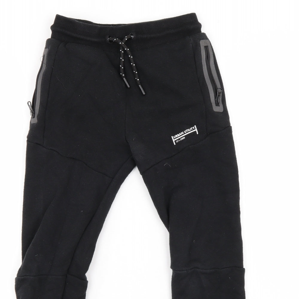 Primark Boys Black   Snow Pants Trousers Size 8-9 Years