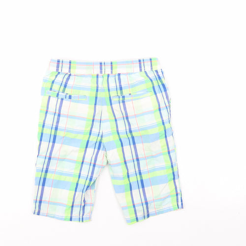 Blue Zoo Boys Multicoloured Check  Bermuda Shorts Size 9 Years