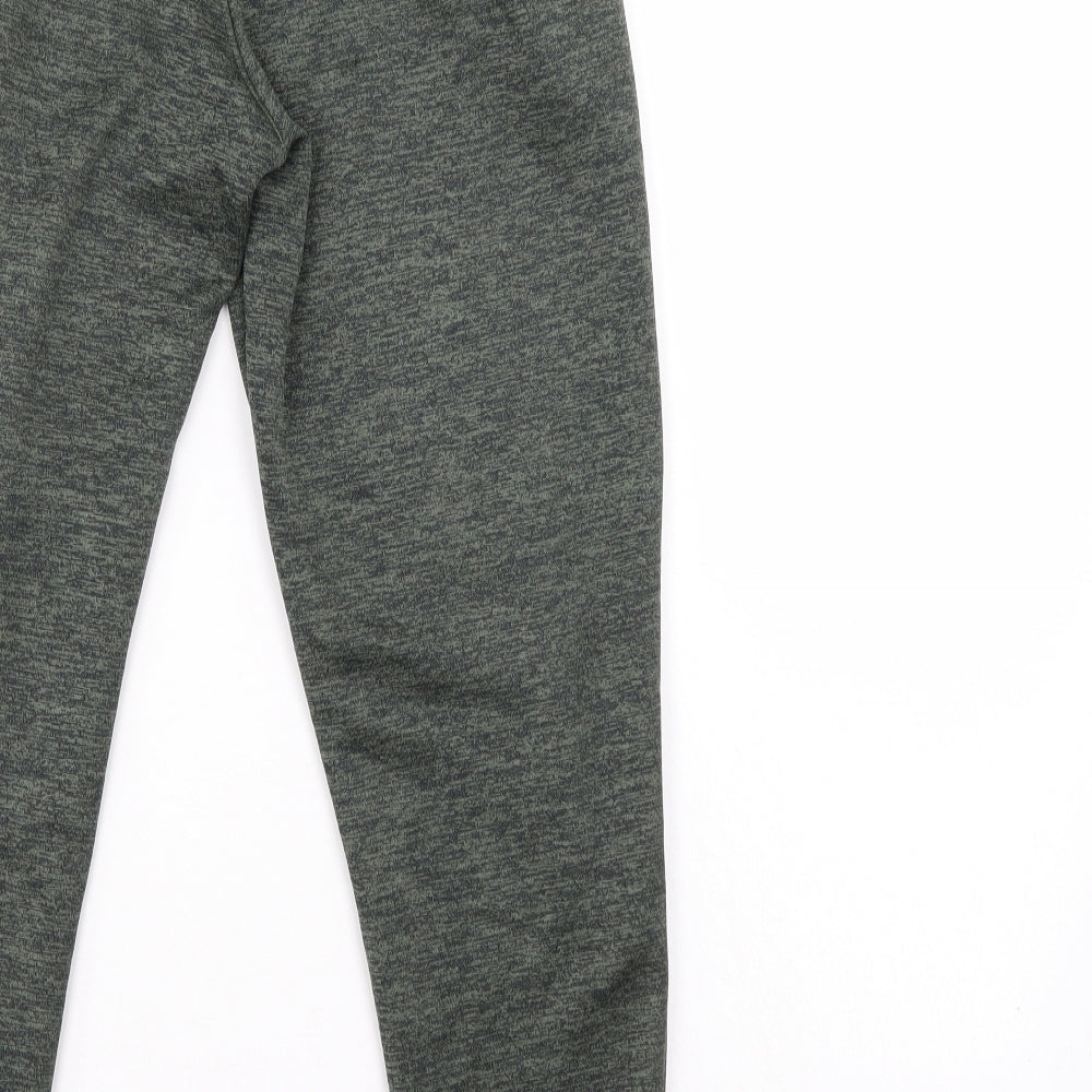 adidas Boys Green   Sweatpants Trousers Size 9-10 Years