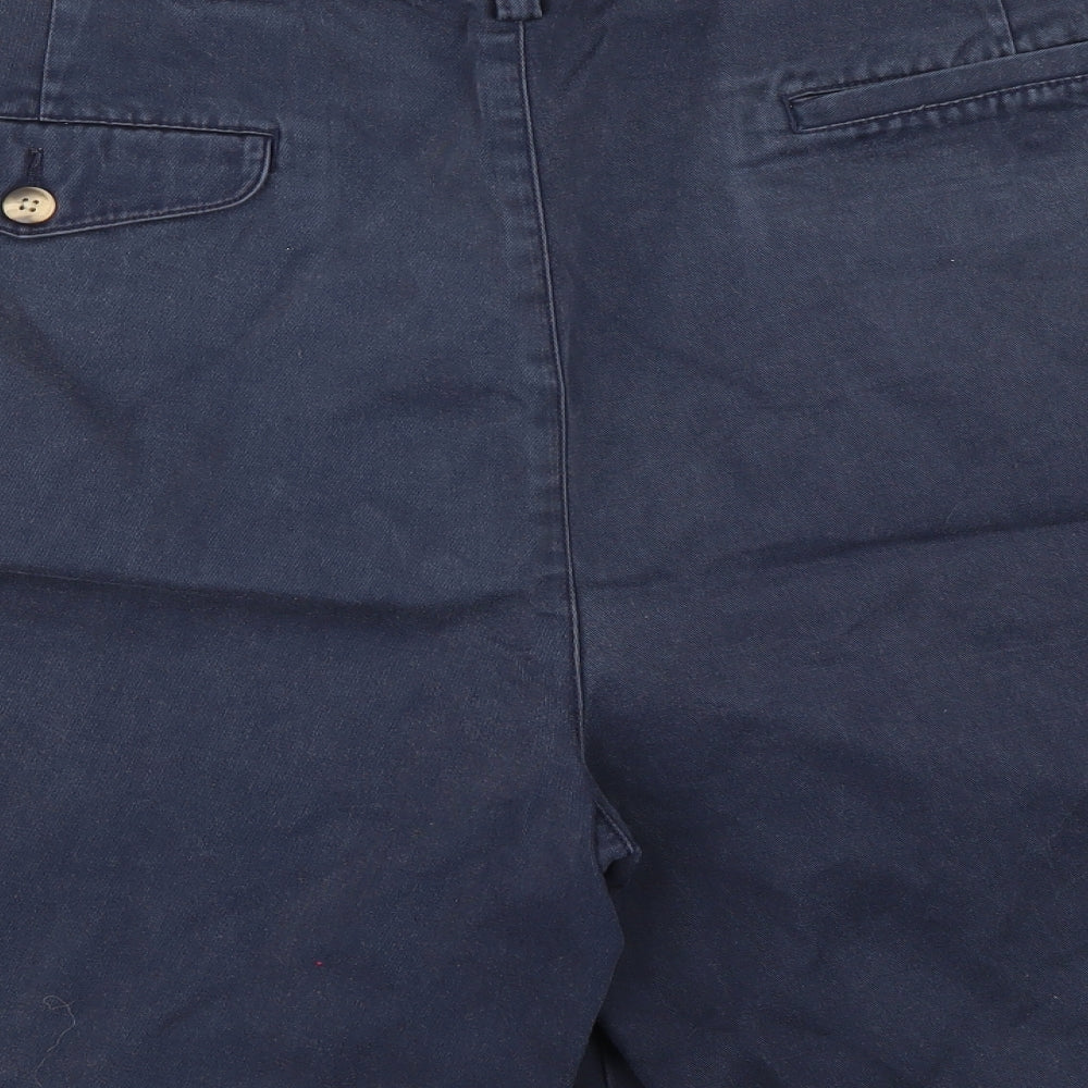 Atlantic Golf Mens Blue   Chino Shorts Size 36