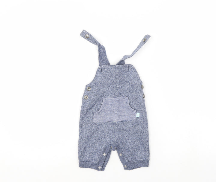 George Baby Blue Romper One-Piece Size 0-3 Months