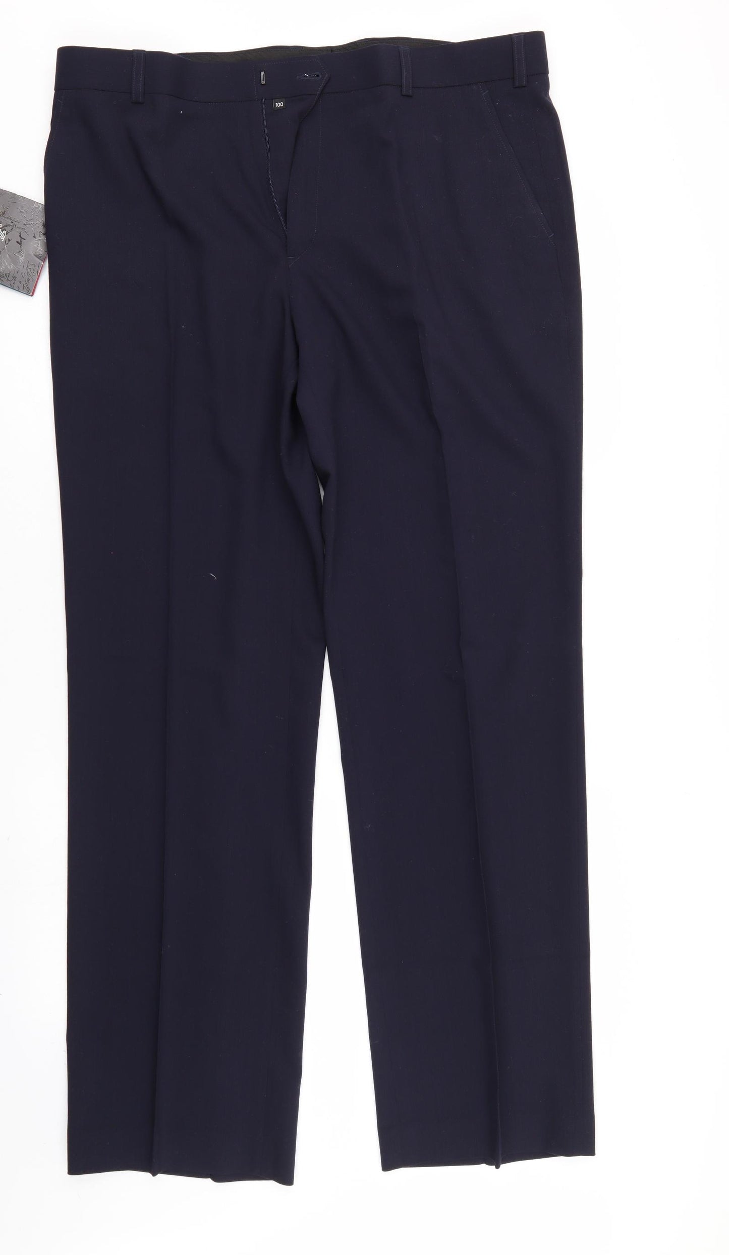 Jade Blue Mens Blue   Trousers  Size 38 L33 in