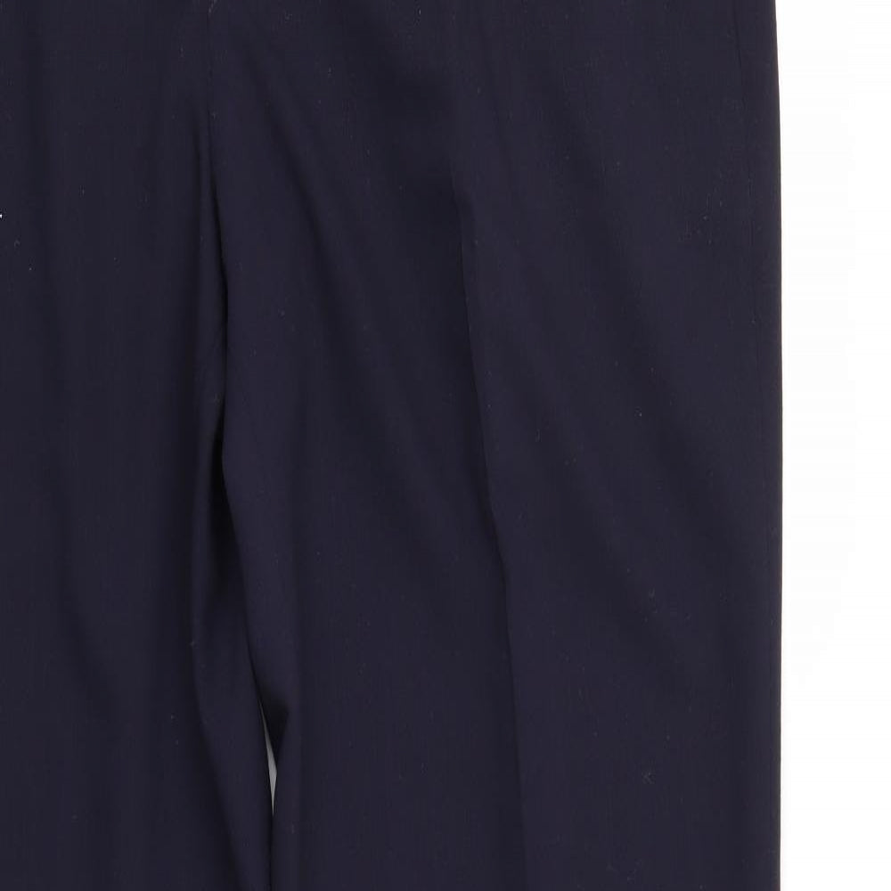 Jade Blue Mens Blue   Trousers  Size 38 L33 in