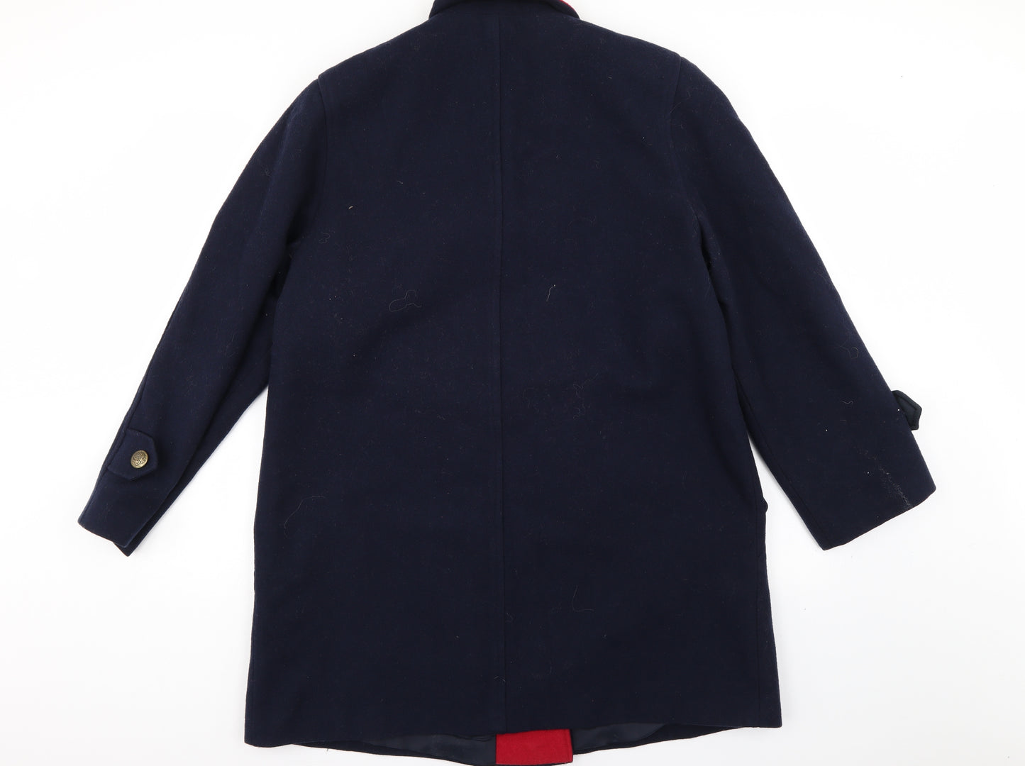 House of Fraser Womens Blue   Military Jacket Coat Size 12