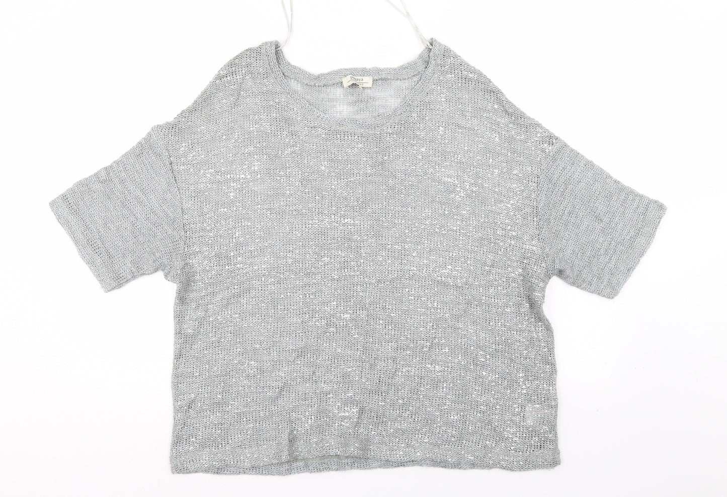 Papaya Womens Grey   Pullover Jumper Size 16