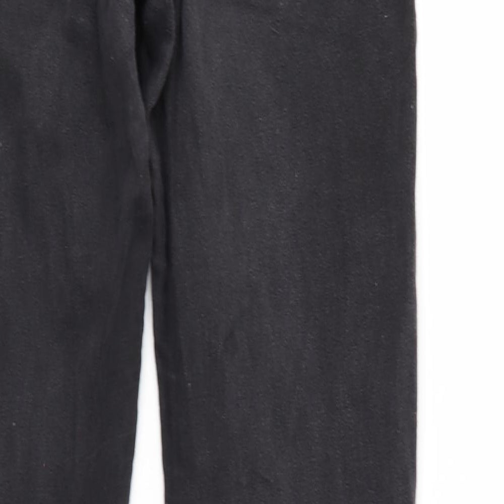 Denim & Co. Womens Black  Denim Tapered Jeans Size 16 L29 in