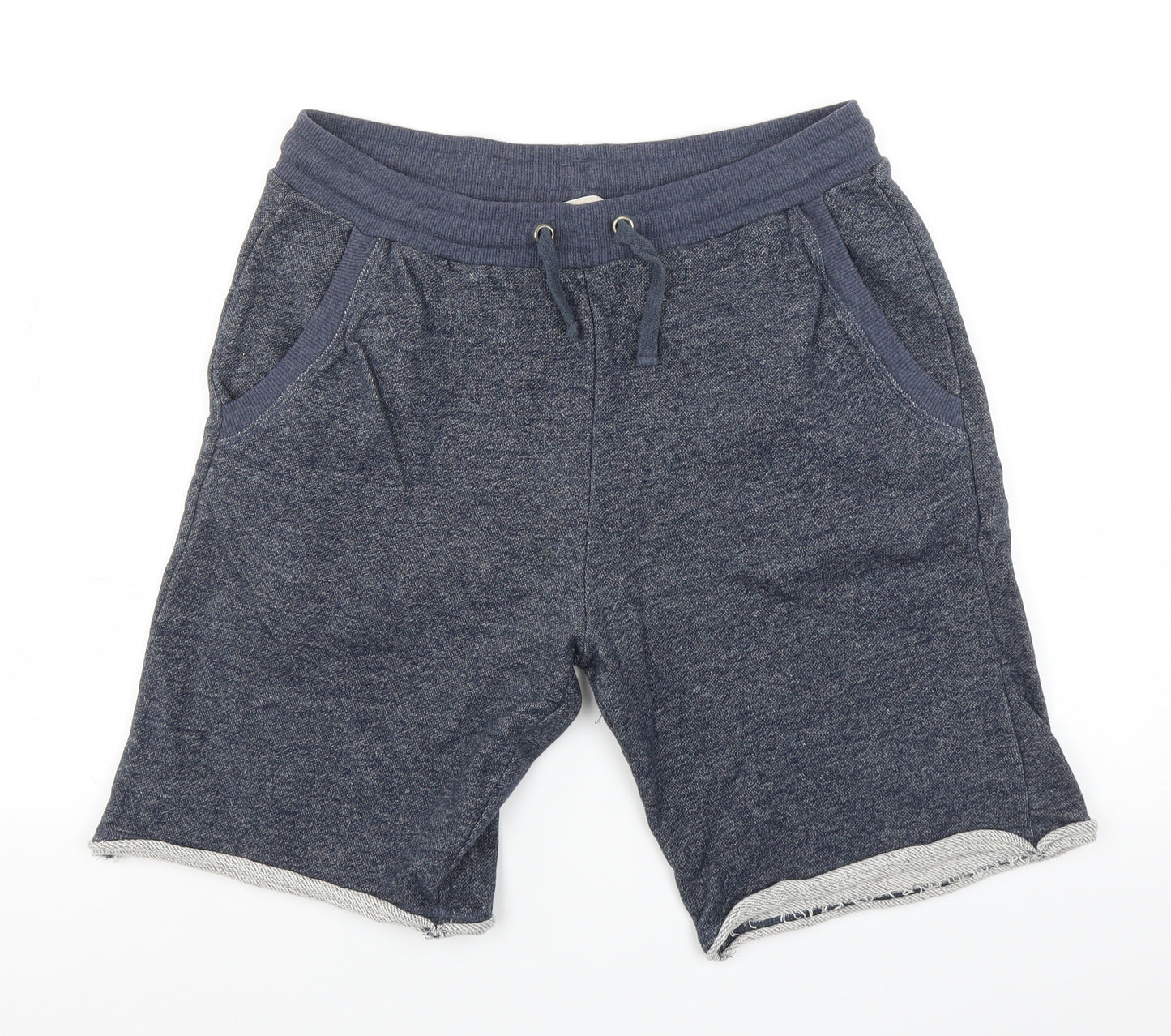 River Island Mens Blue   Sweat Shorts Size S