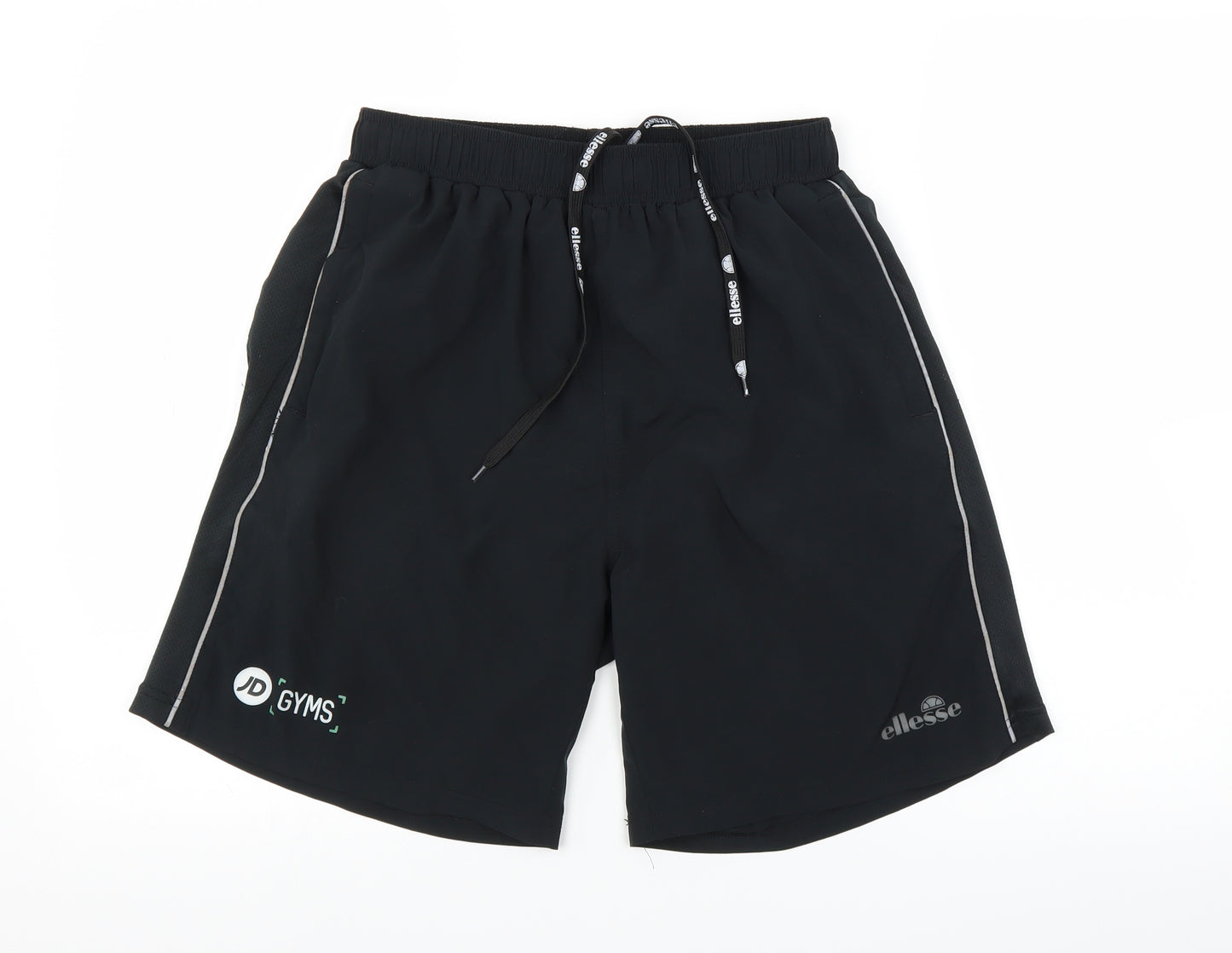 ellesse Mens Black   Athletic Shorts Size 30 in