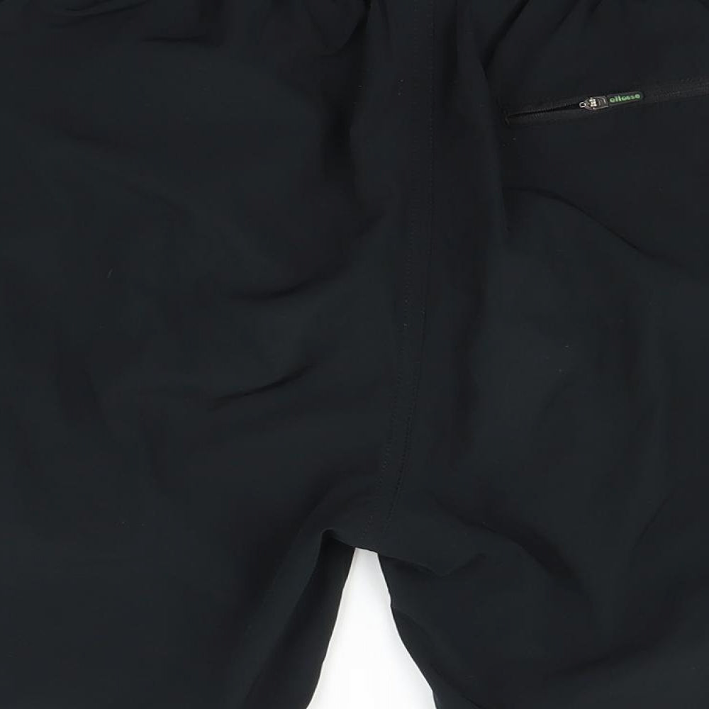 ellesse Mens Black   Athletic Shorts Size 30 in