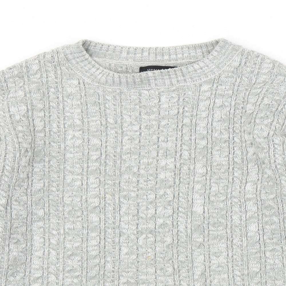 Atmosphere Womens Grey   Pullover Jumper Size 12