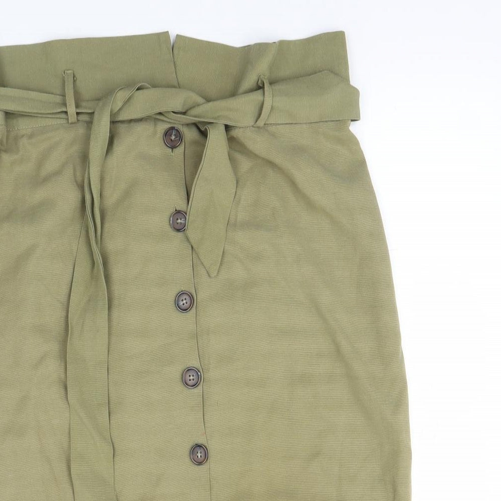 Primark Womens Green   Straight & Pencil Skirt Size 16