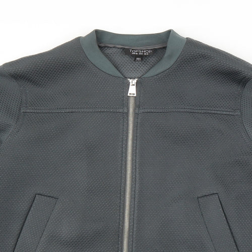 Topshop Womens Green   Jacket  Size 12