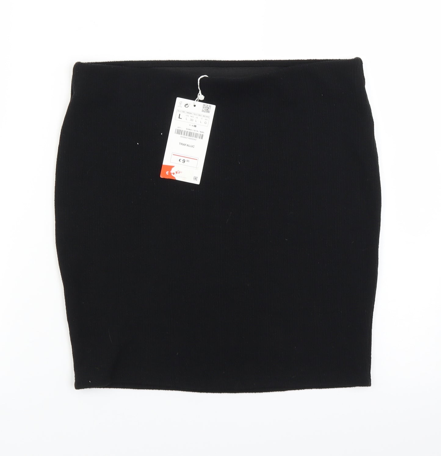 Zara Womens Black   Straight & Pencil Skirt Size L