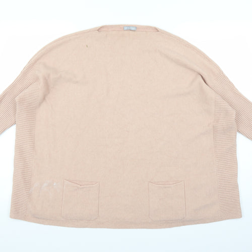 LV Clothing Womens Orange   Pullover Jumper Size M  - oversize