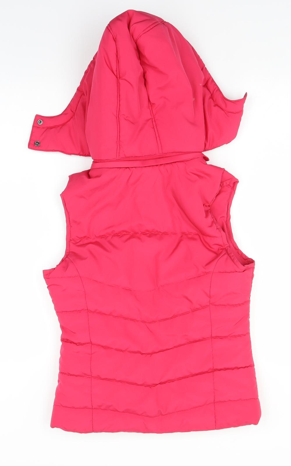 Steeds Girls Pink   Gilet Jacket Size 12 Years