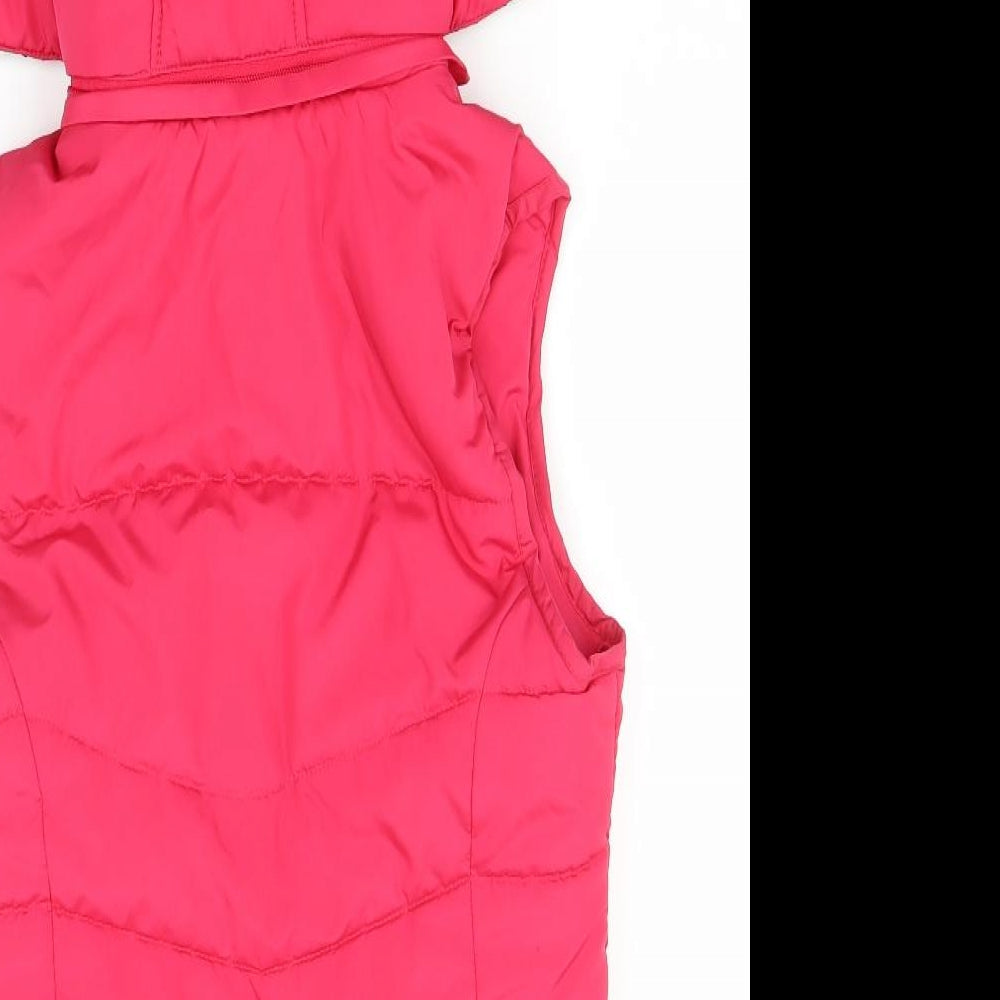 Steeds Girls Pink   Gilet Jacket Size 12 Years