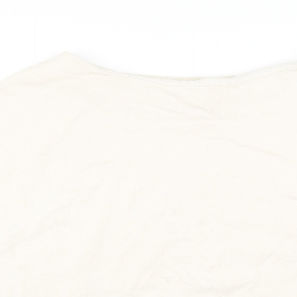AllSaints Womens White   Pullover Jumper Size S