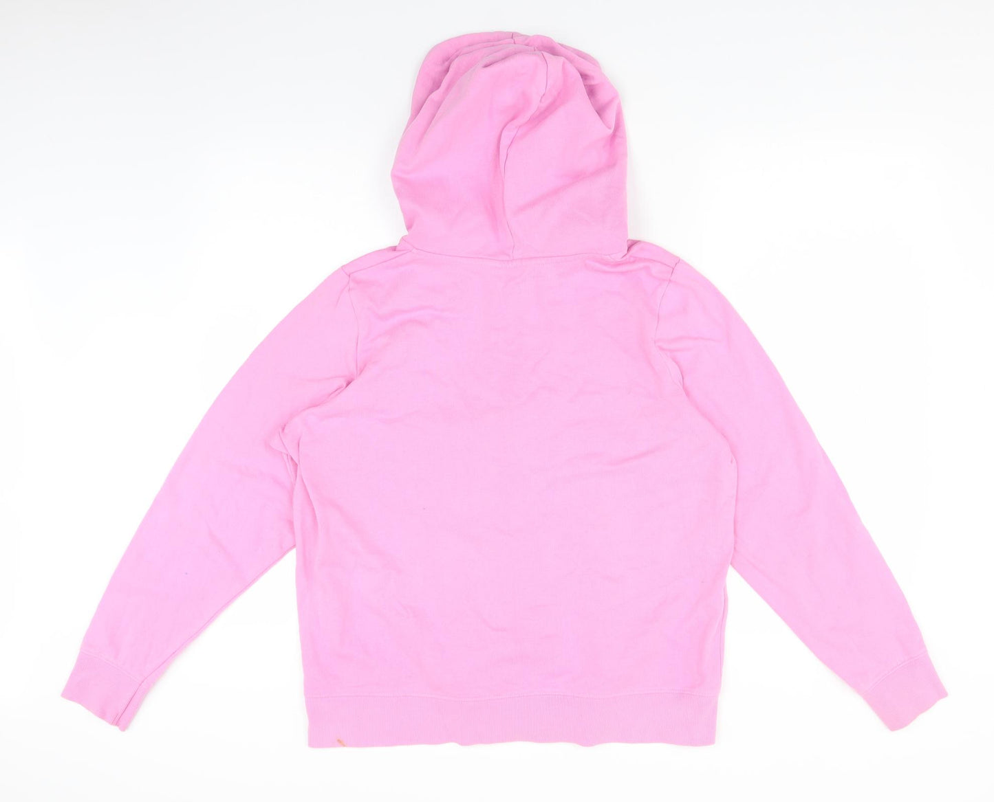Marks and Spencer Womens Pink   Full Zip Hoodie Size 18