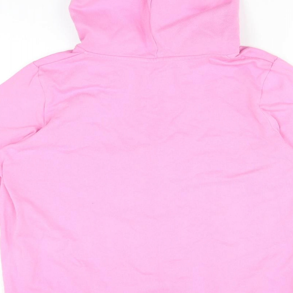 Marks and Spencer Womens Pink   Full Zip Hoodie Size 18