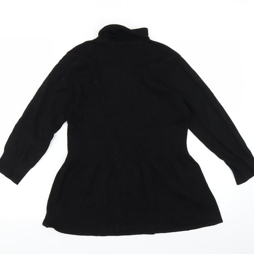 Marks and Spencer Womens Black   Basic Blouse Size 12