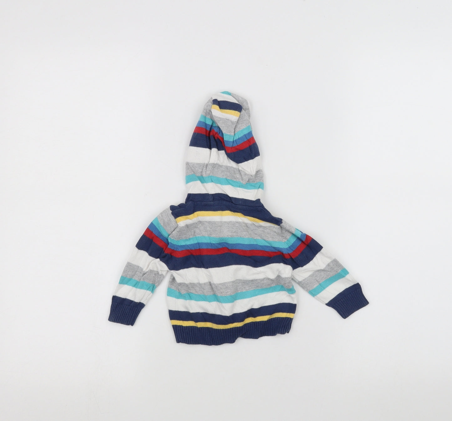 Marks and Spencer Baby White Striped  Jacket  Size 0-3 Months