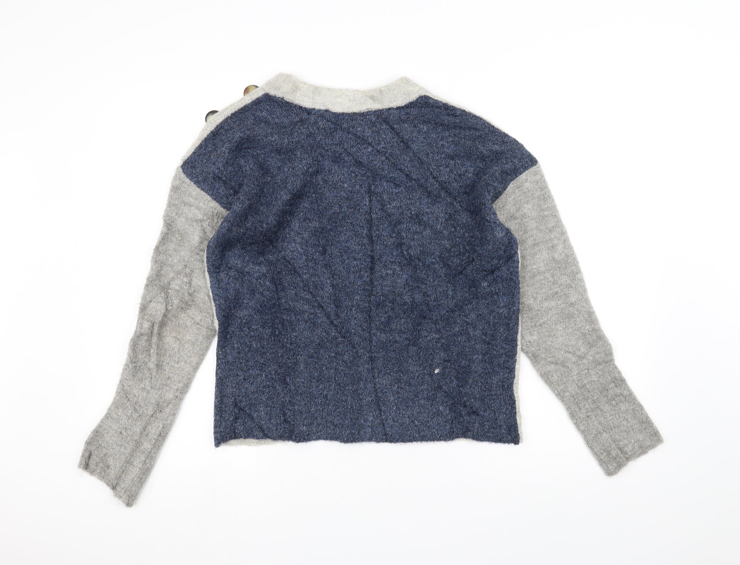 Marks and Spencer Womens Blue   Pullover Jumper Size S