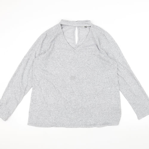 F&F Womens Grey   Pullover Jumper Size 16