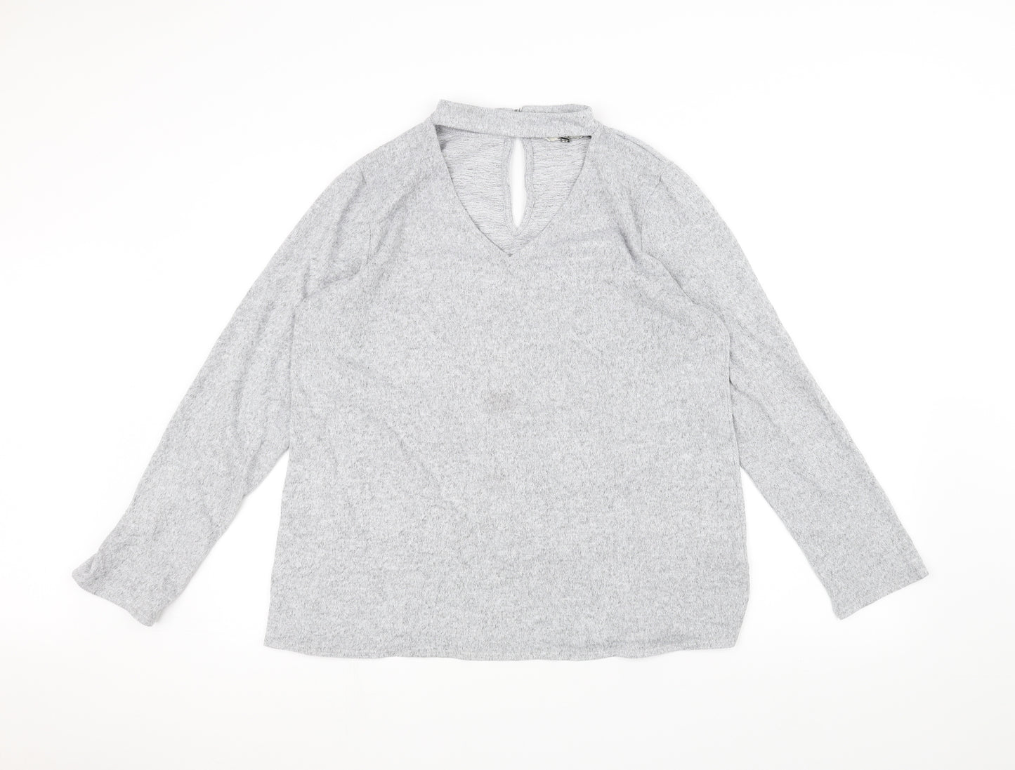 F&F Womens Grey   Pullover Jumper Size 16