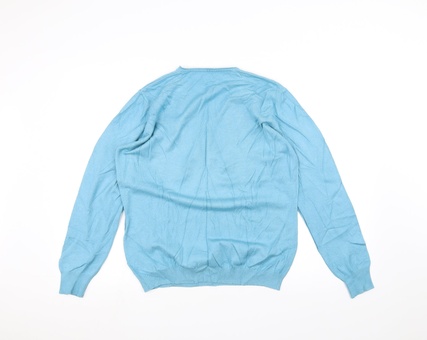 Lebek Womens Blue   Pullover Jumper Size 16