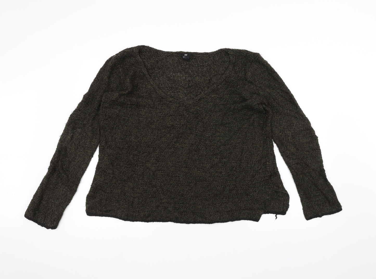 H&M Womens Black   Pullover Jumper Size M