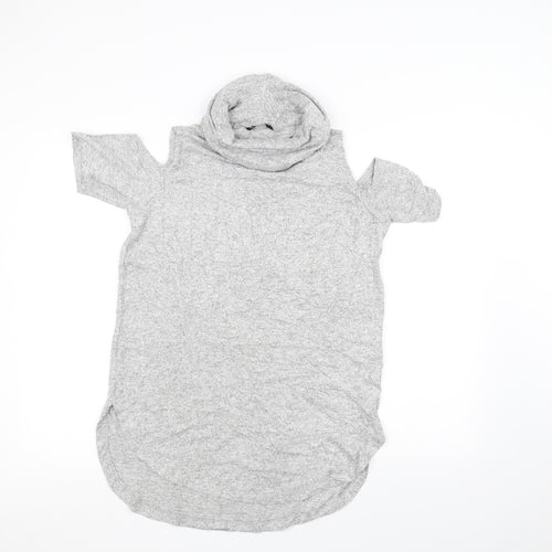 Select Womens Grey   Basic T-Shirt Size 14