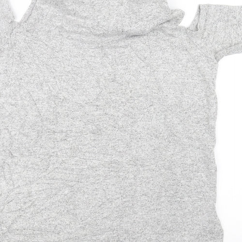 Select Womens Grey   Basic T-Shirt Size 14