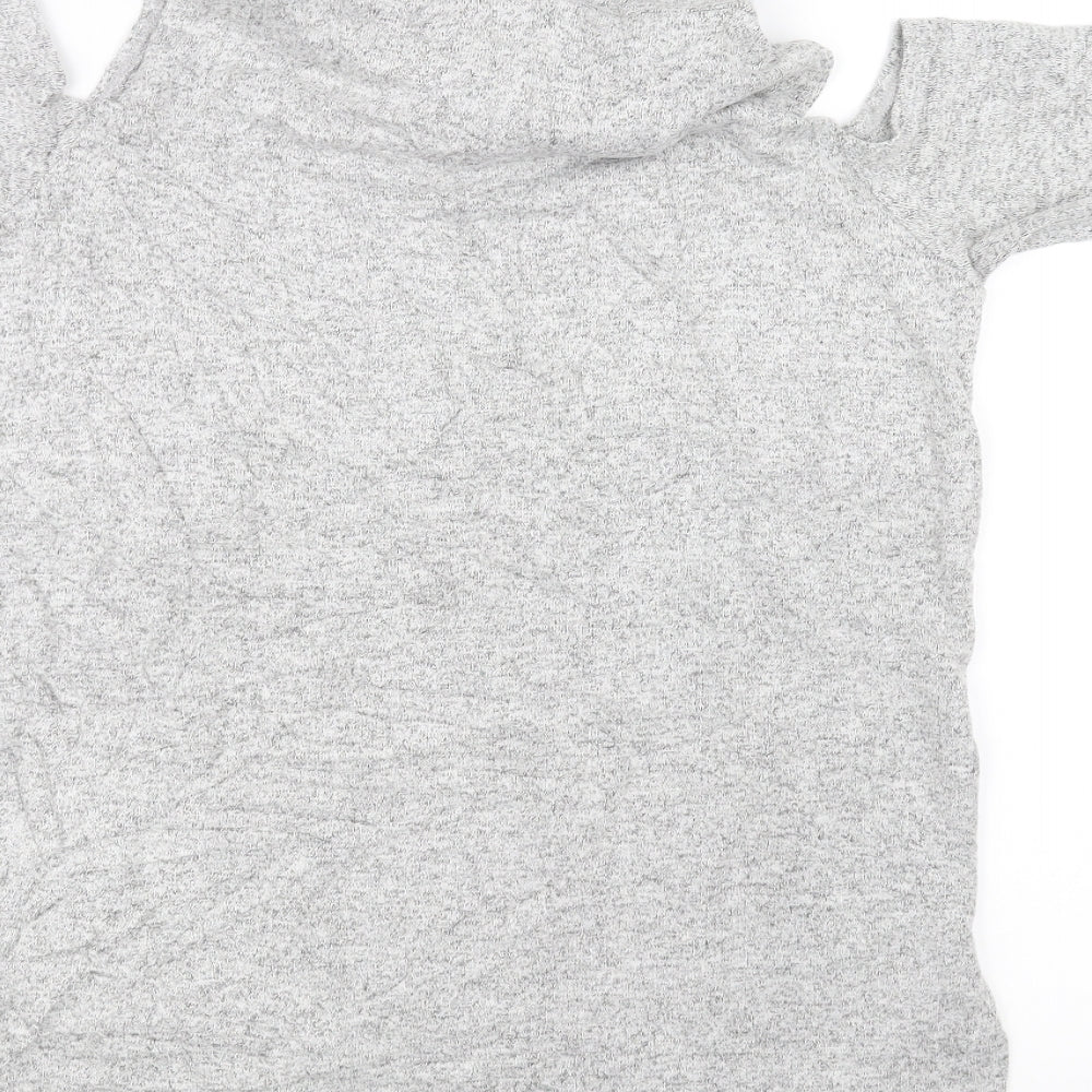 Select Womens Grey   Basic T-Shirt Size 14