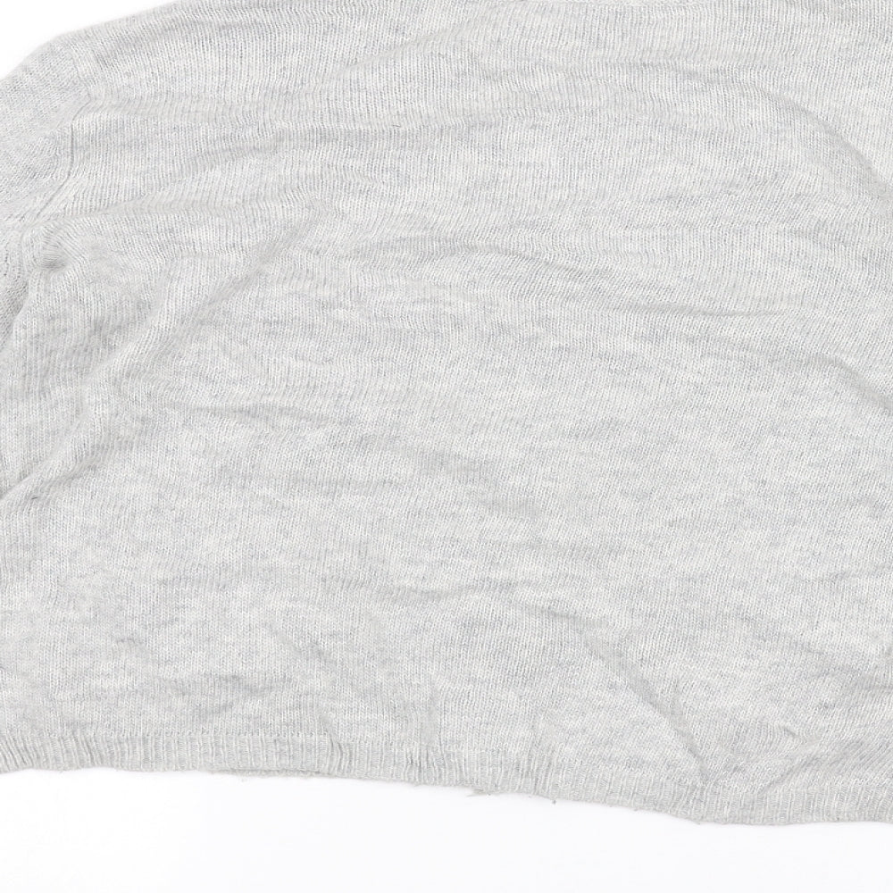 Topshop Womens Grey   Cardigan Jumper Size 10