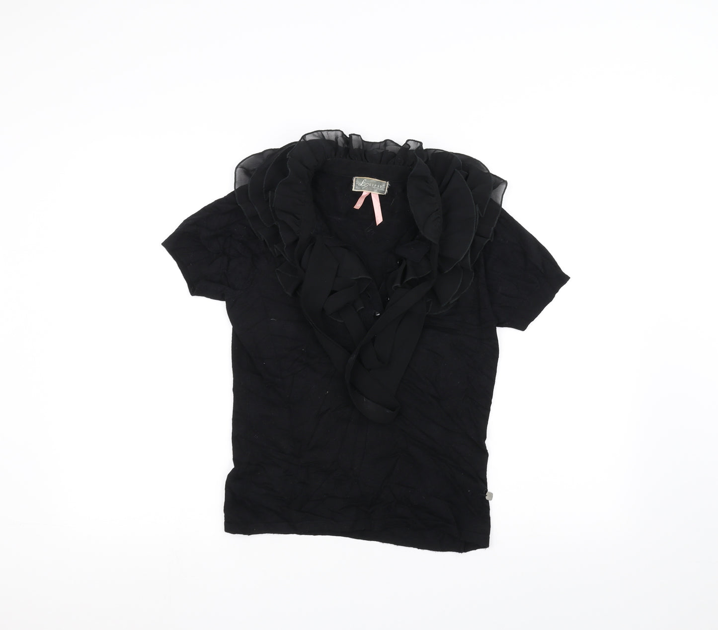 Lipsy Womens Blue   Basic T-Shirt Size 12