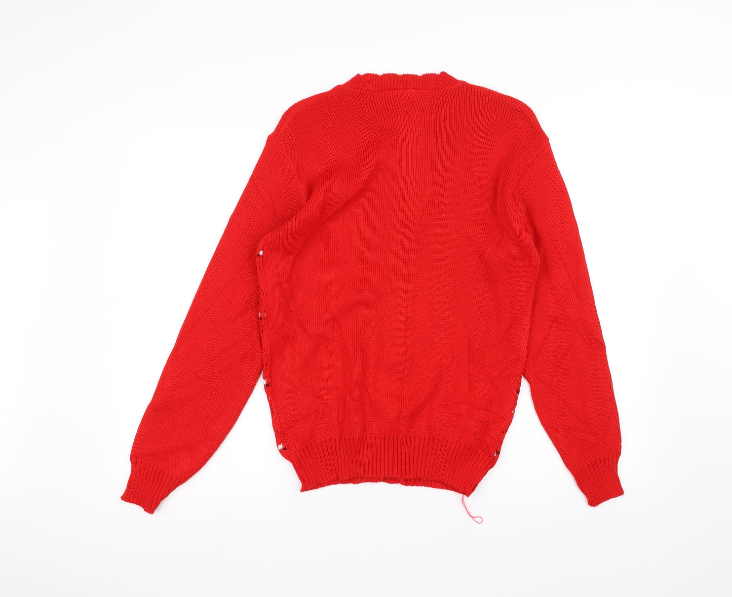 Glen Womens Red   Cardigan Jumper Size M