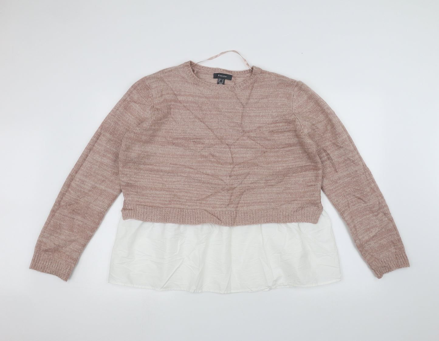 Primark Womens Pink   Pullover Jumper Size 18