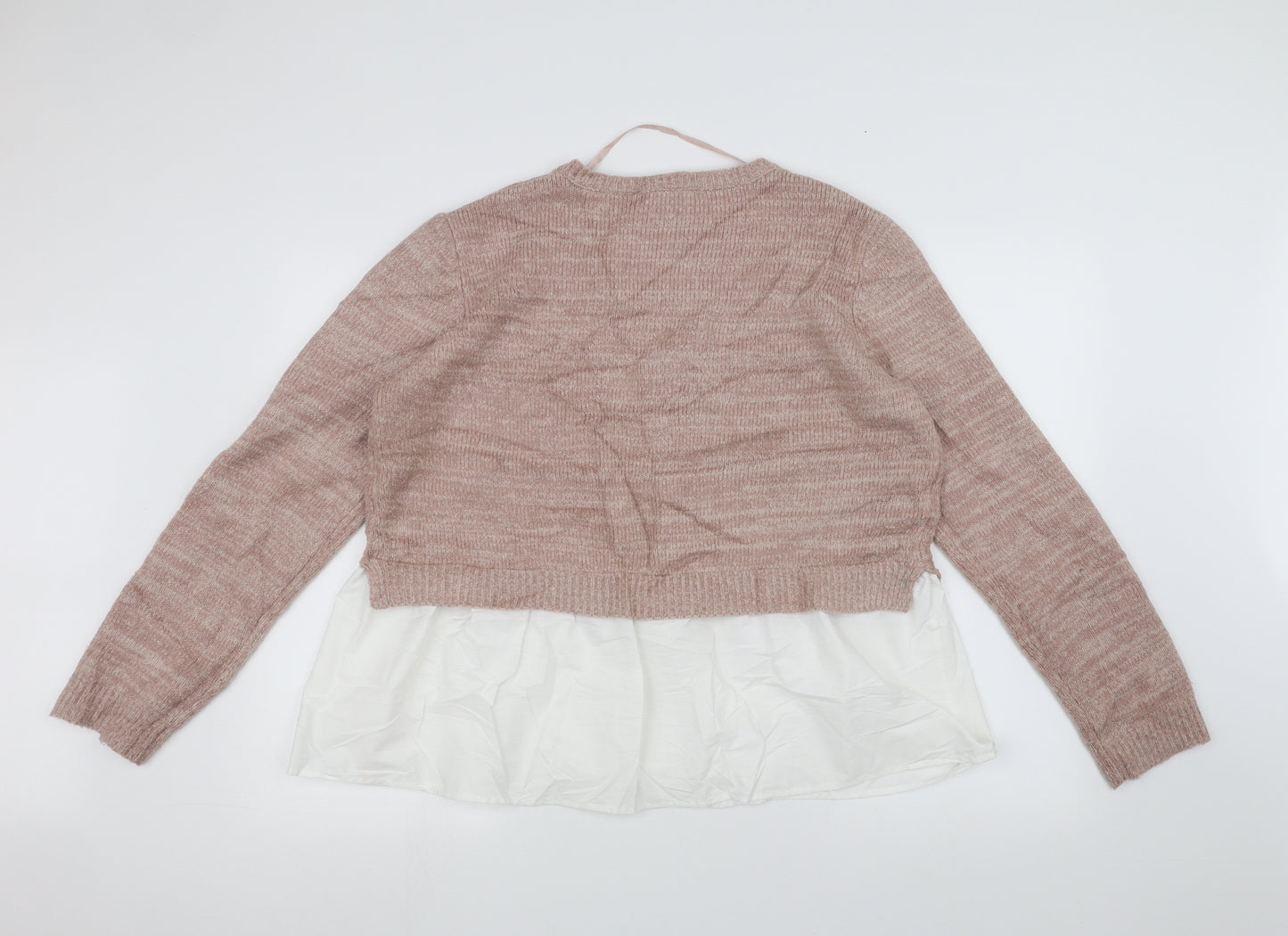 Primark Womens Pink   Pullover Jumper Size 18