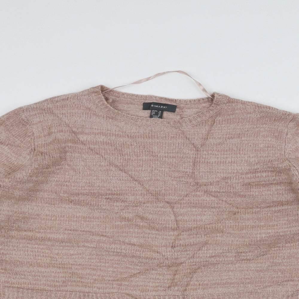Primark Womens Pink   Pullover Jumper Size 18