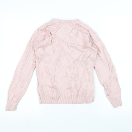 Gap Girls Pink   Pullover Jumper Size 8 Years