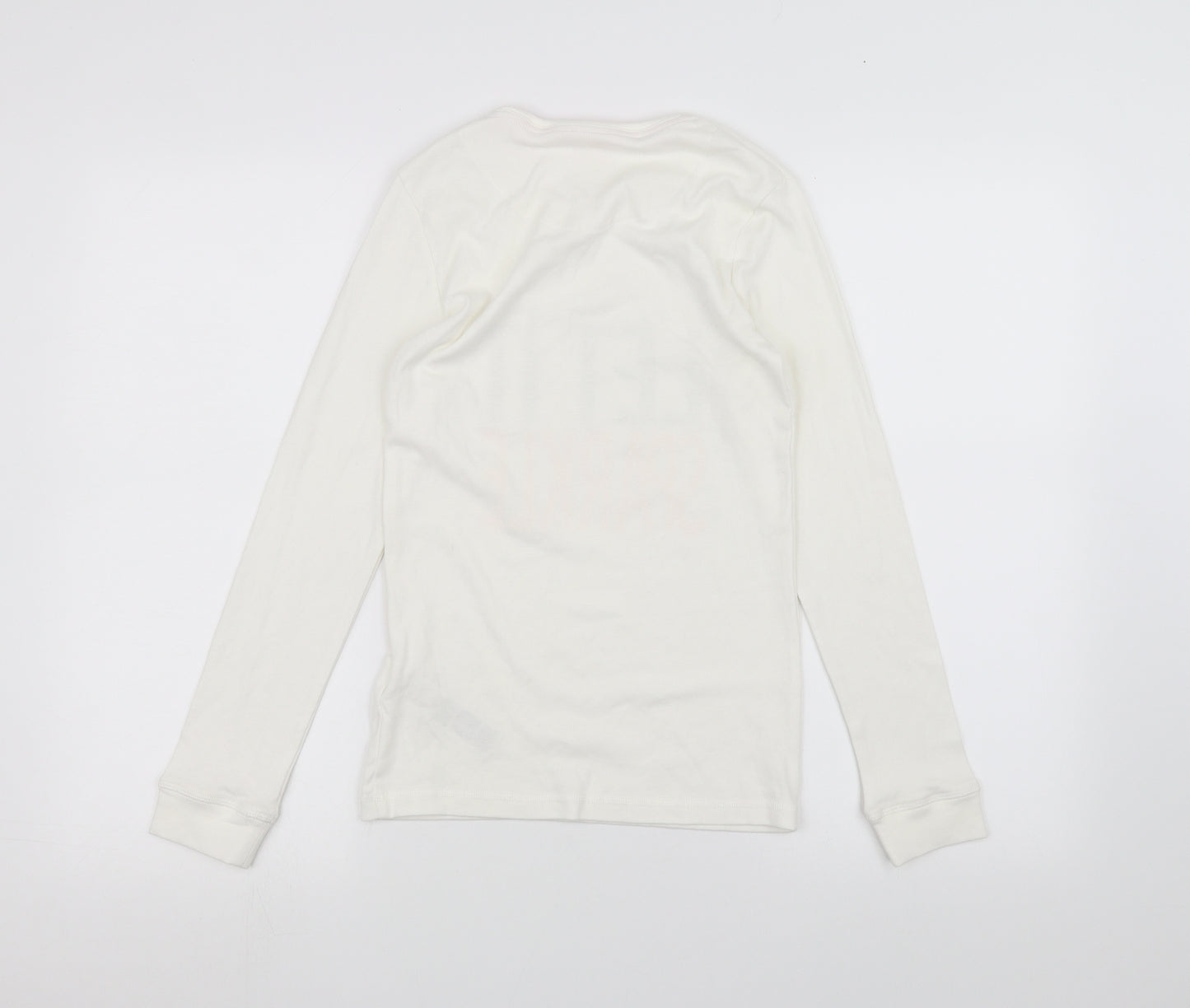 Marks and Spencer Girls White   Basic T-Shirt Size 11-12 Years