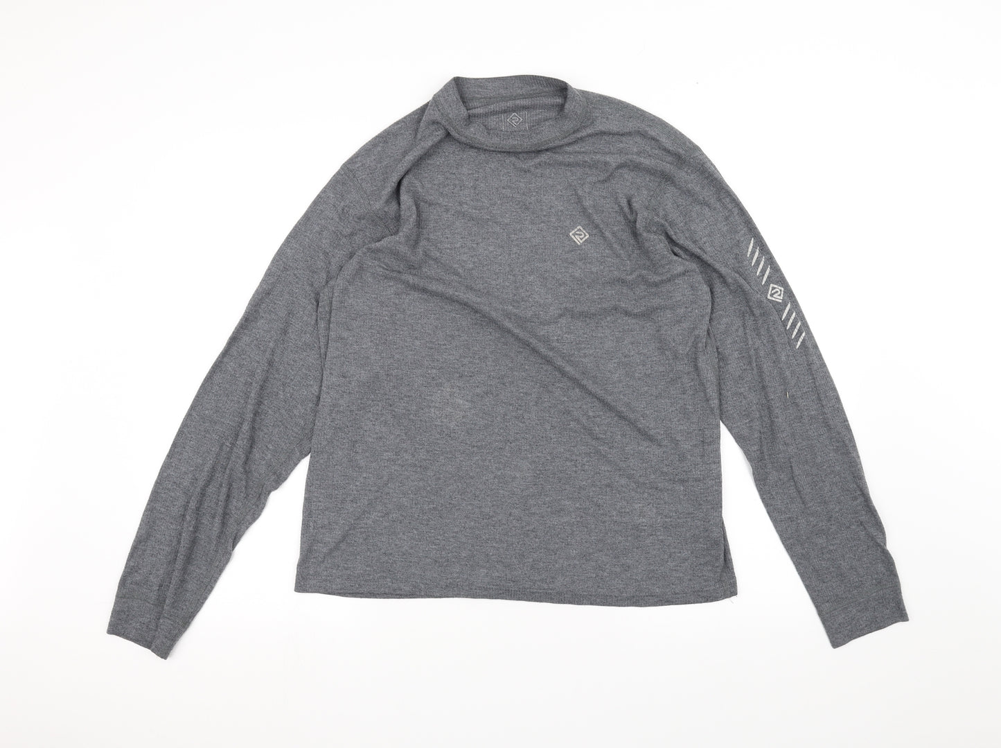 Ronhill Womens Grey   Basic T-Shirt Size XL