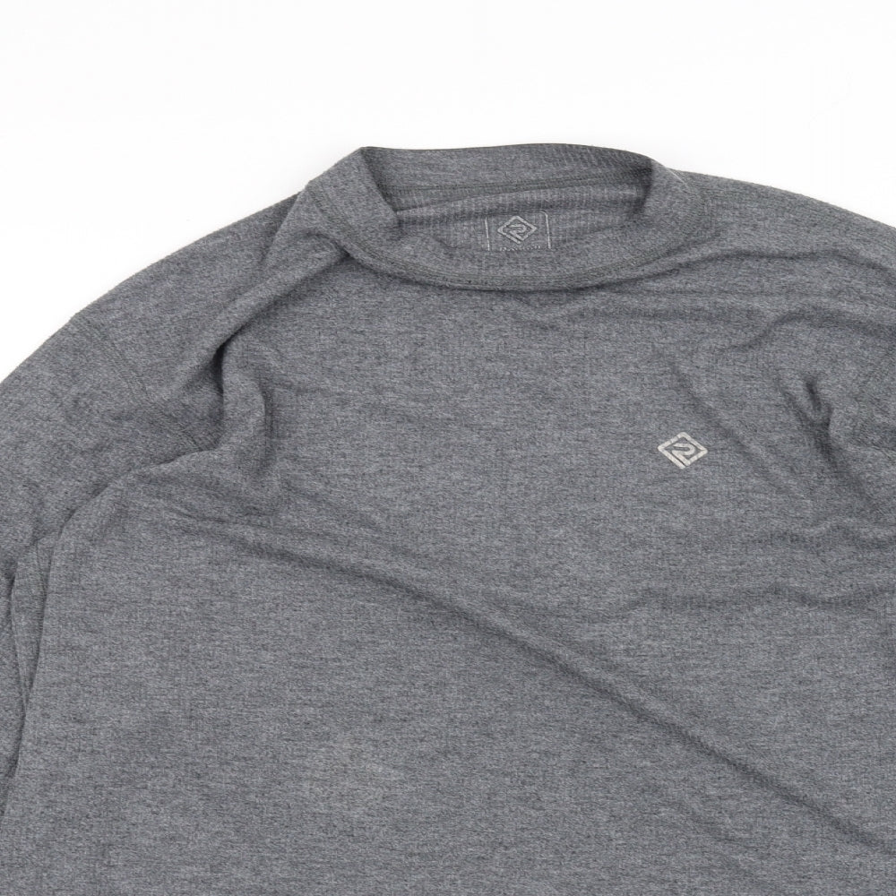 Ronhill Womens Grey   Basic T-Shirt Size XL