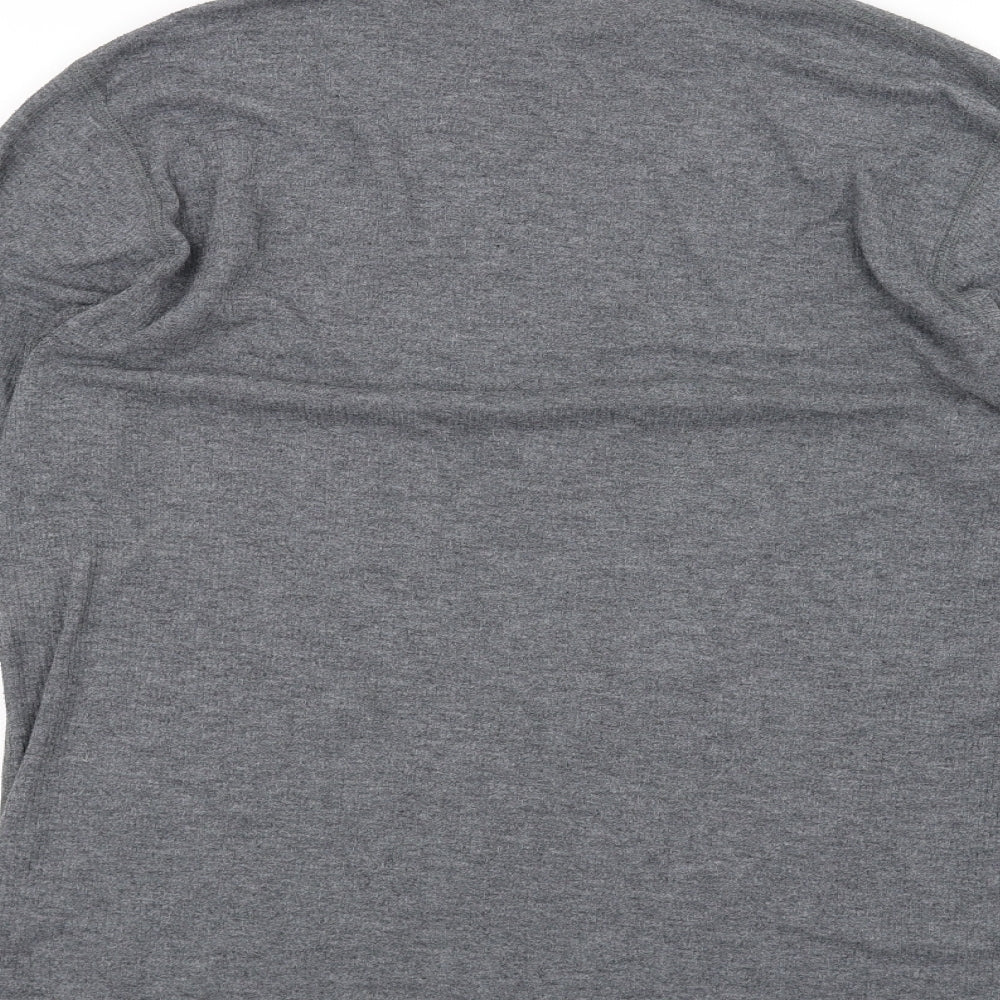 Ronhill Womens Grey   Basic T-Shirt Size XL