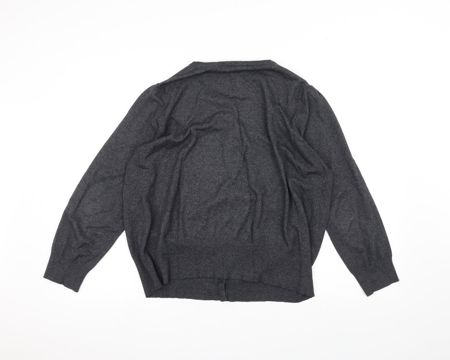 Marks and Spencer Womens Black   Cardigan Jumper Size 22